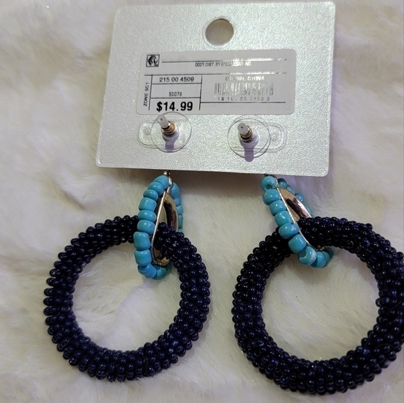 Sugarfix by Baublebar Blue Dangle Earrings - Picture 4 of 4